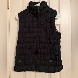 Black XL Stretchy Black Vest